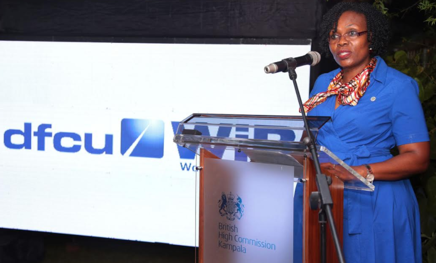 Rosemary Mutyabule, a member of the dfcu Bank Women in Business Advisory Council