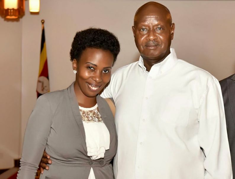 Dorrys Mutahunga meets President Museveni