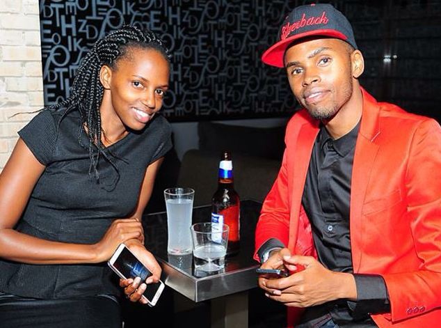Alex Muhangi and fiancee Prim Asiimwe
