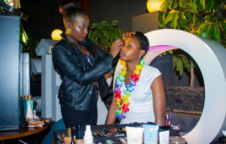 Faith Imani of Imani Make-Up studios at the Ciroc Ultra night