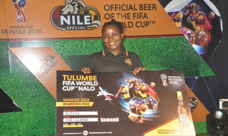 Esther Khissa wins ticket to Russia in "Tulumbe Russia" campaign
