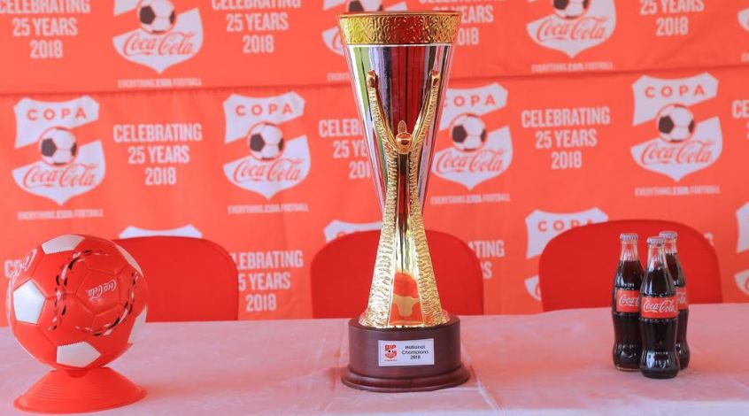 COPA Coca-Cola national championships trophy