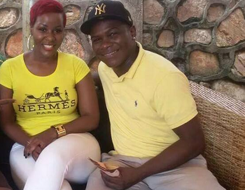 Desire Luzinda and Tanzanian businessman Pemba